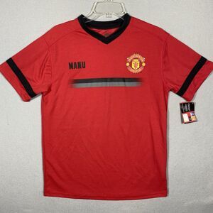 Manchester United Men’s Red Football Soccer Jersey Size Medium Man U